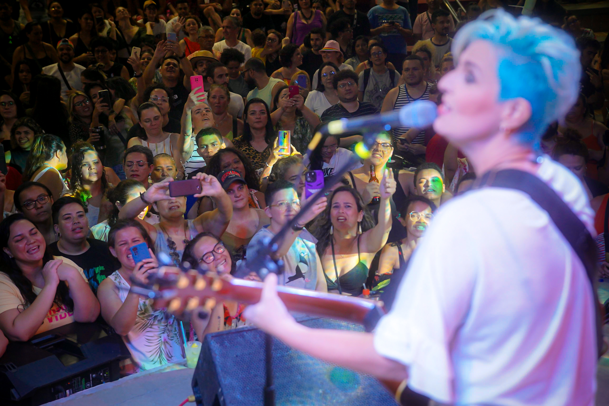 Isabela Taviani no palco